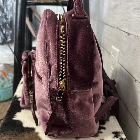 Kate spade velvet mini backpack - Picture 7 of 7